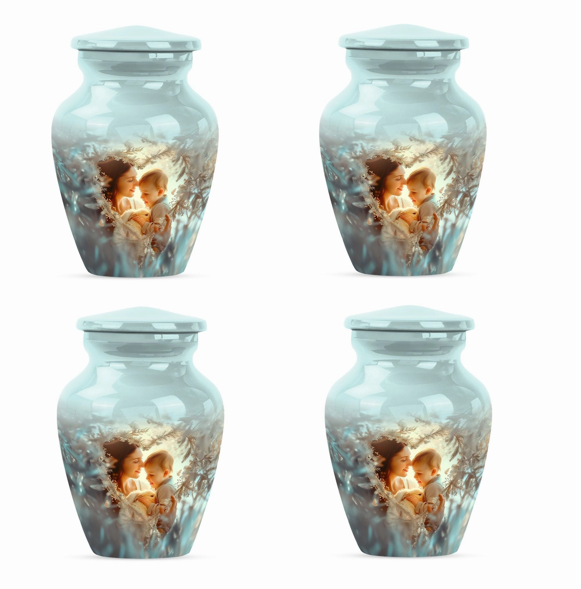 Mother Love Eternity - Cherished Memorial Urn for Cherished Ashes