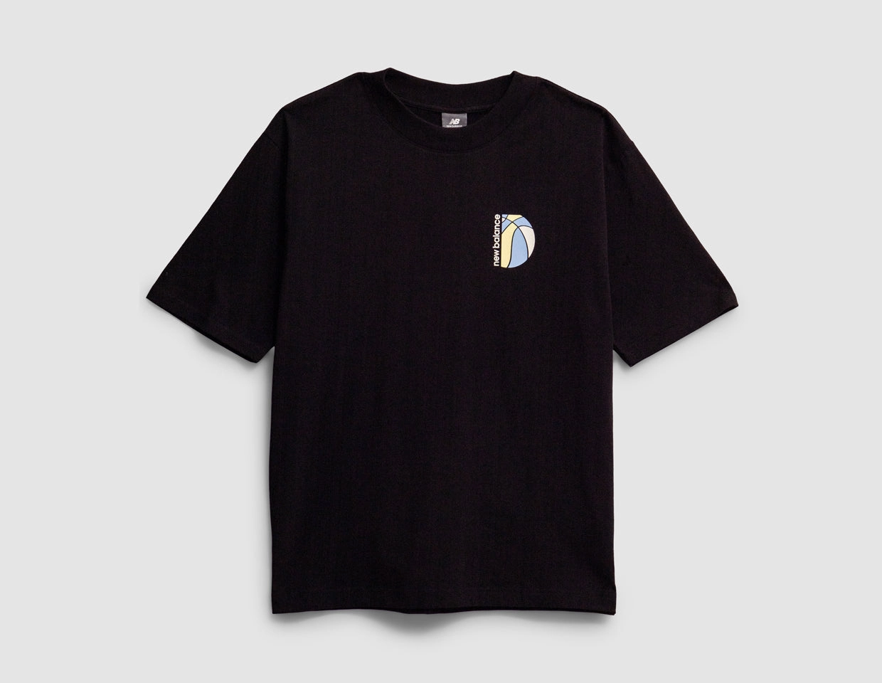 New Balance Hoops Mosaic T-Shirt Black
