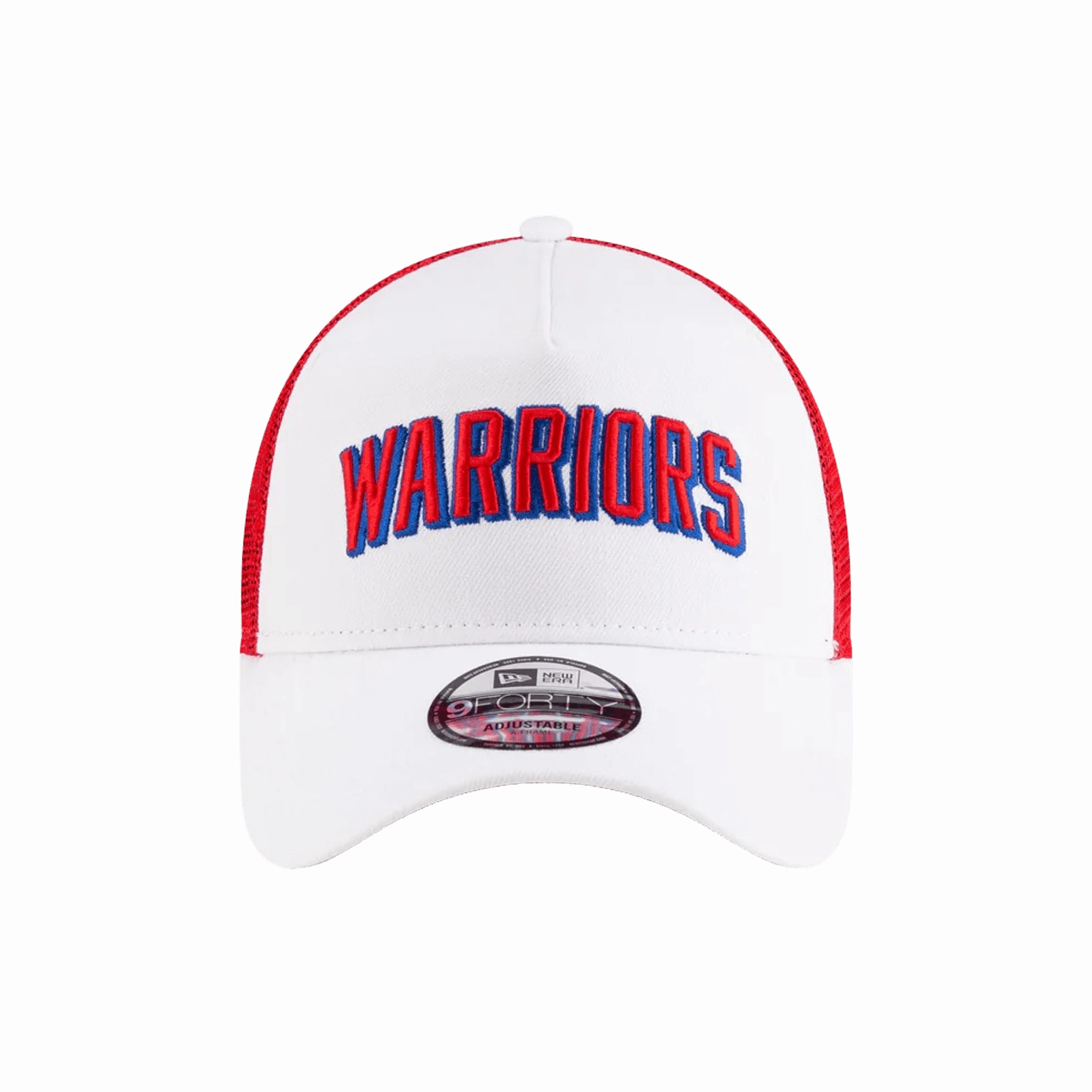 New Era Golden State Warriors NBA Classic Edition 2024 White 9Forty A-Frame Trucker Cap