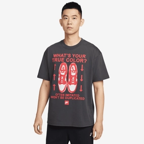 NIKE | SPORTSWEAR T-SHIRT { ANTHRACITE