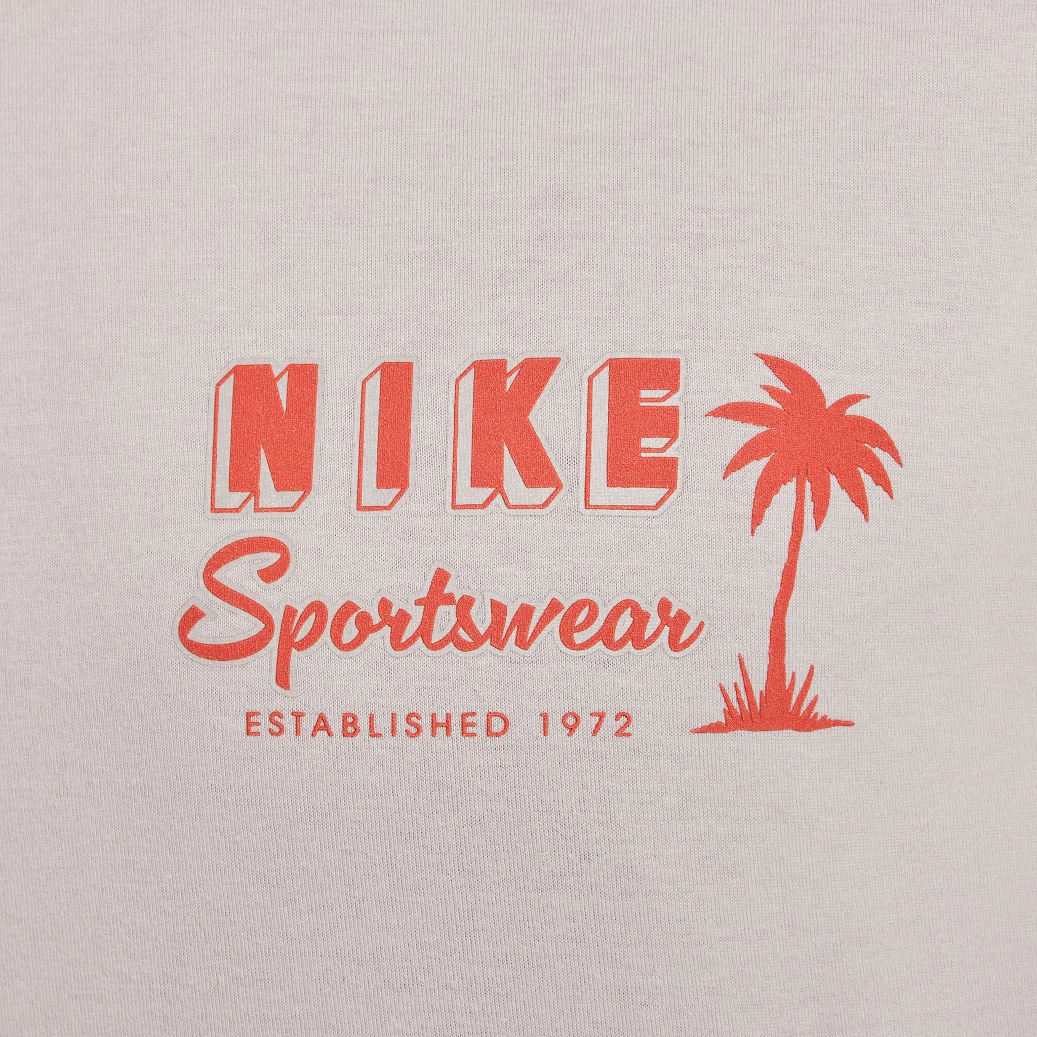 Nike Sportswear T-Shirt Sweet Light Iron Ore / Cinnabar