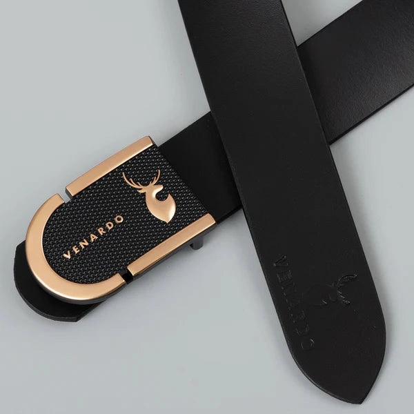 Pack of 2 - Hitops and Nexi Black Leather-Belt