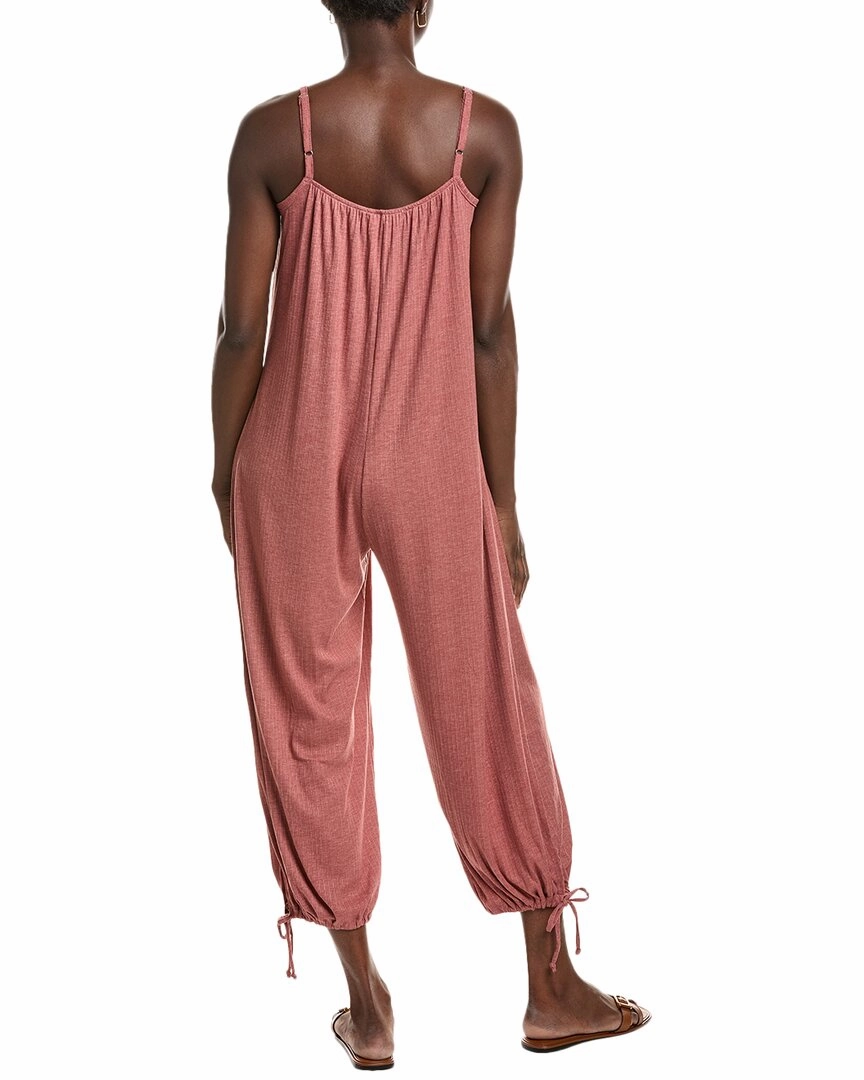 Project Social T Let's Bounce Shirred Strappy Jumpsuit
