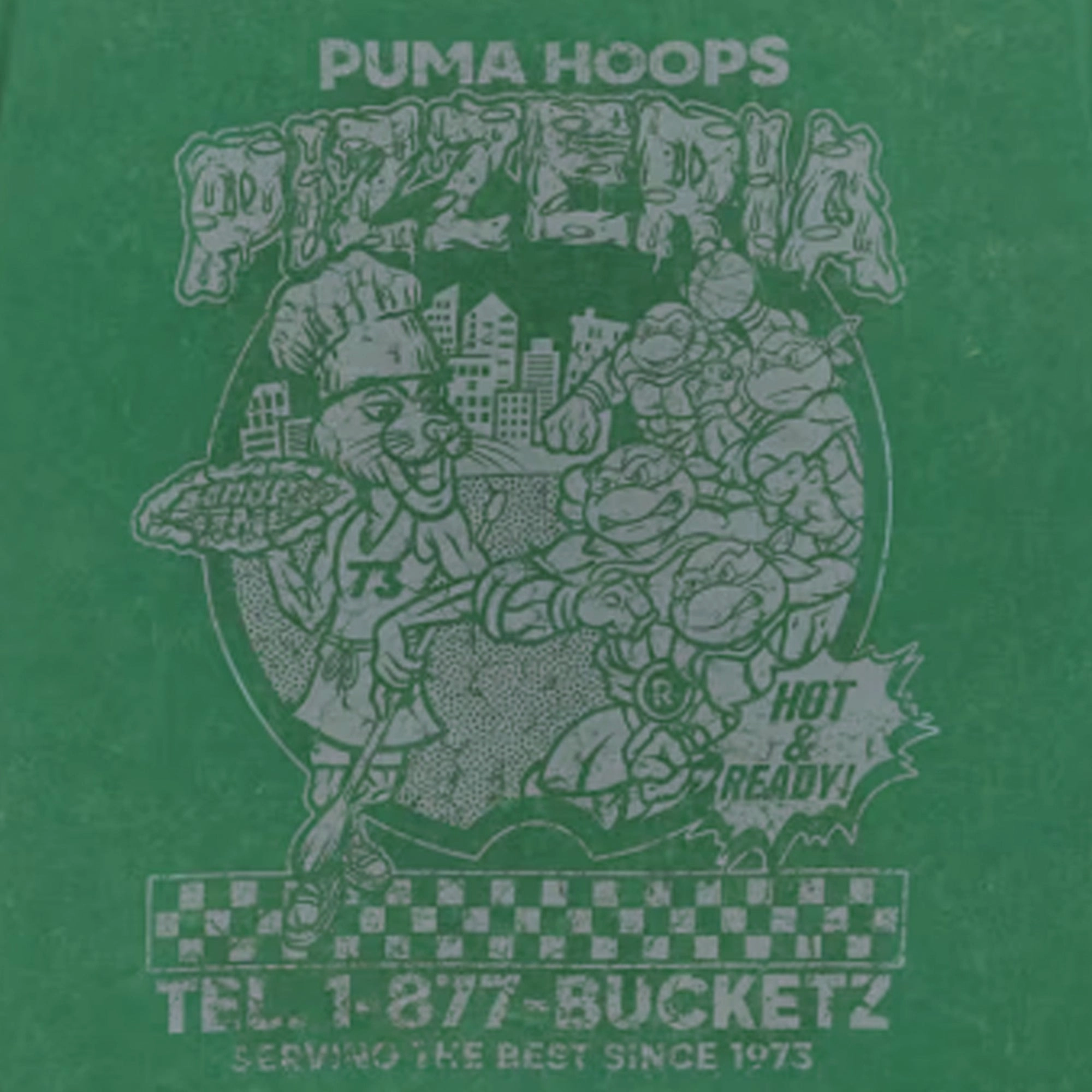 PUMA | HOOPS x TMNT TEE { VINE