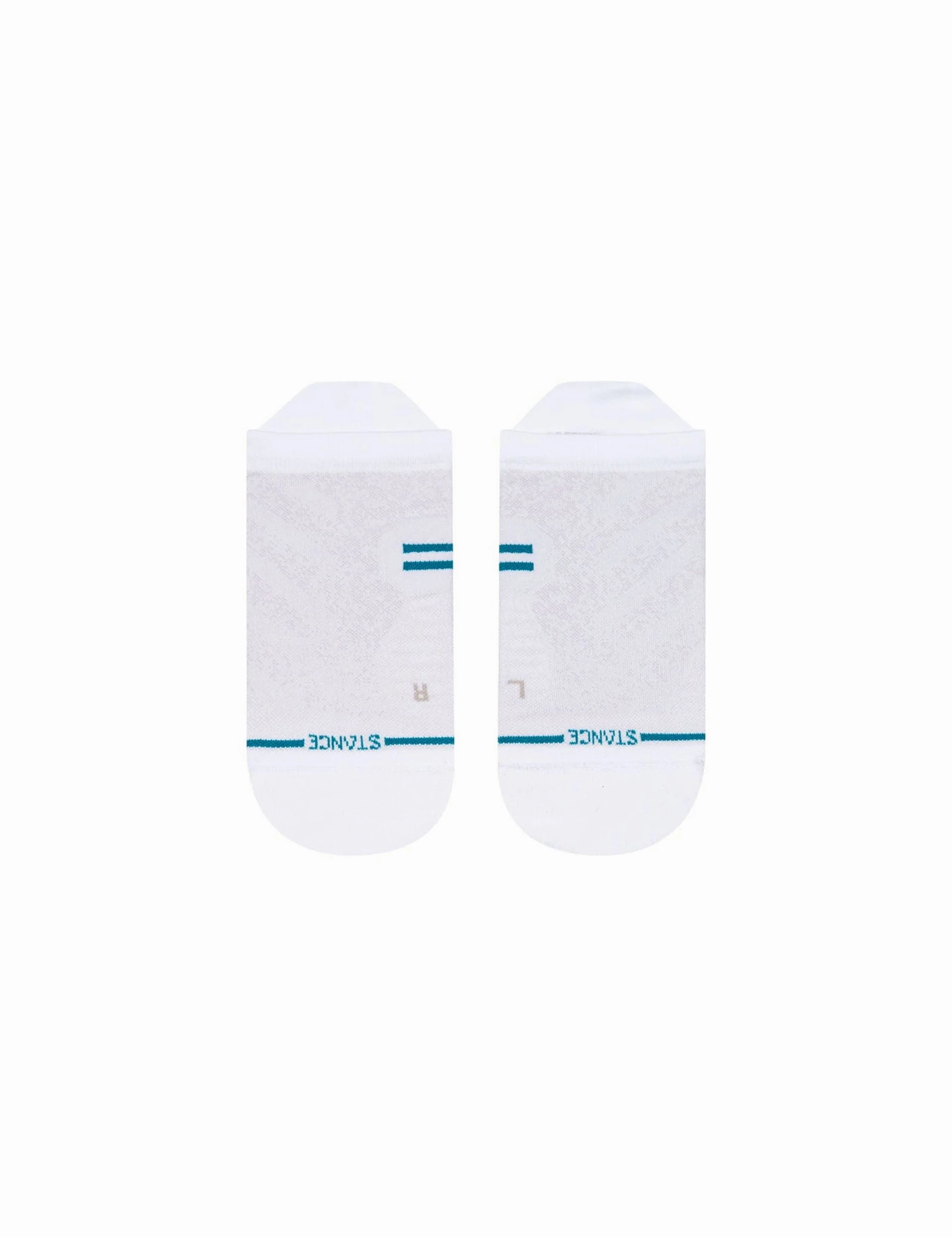 Run Ultra Light Tab Sock - White