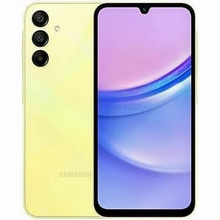 Samsung Galaxy A15 4G LTE (128GB   6GB) Unlocked (T-Mobile Mint Tello & Global) SM-A156M/DSN Dual Sim Warranty Latin America 6.5" 50MP Triple   (15W Wall USB) (Blue Black)