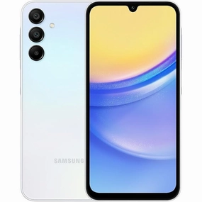 SAMSUNG Galaxy A15 5G Dual SIM (128GB, 2024) 6.5" 90Hz AMOLED, 50MP Camera, 4G VoLTE (Fully Unlocked International Model for AT&T, T-Mobile, Verizon, Global) A156M/DSN (w/ 256GB SD Card, Light Blue)