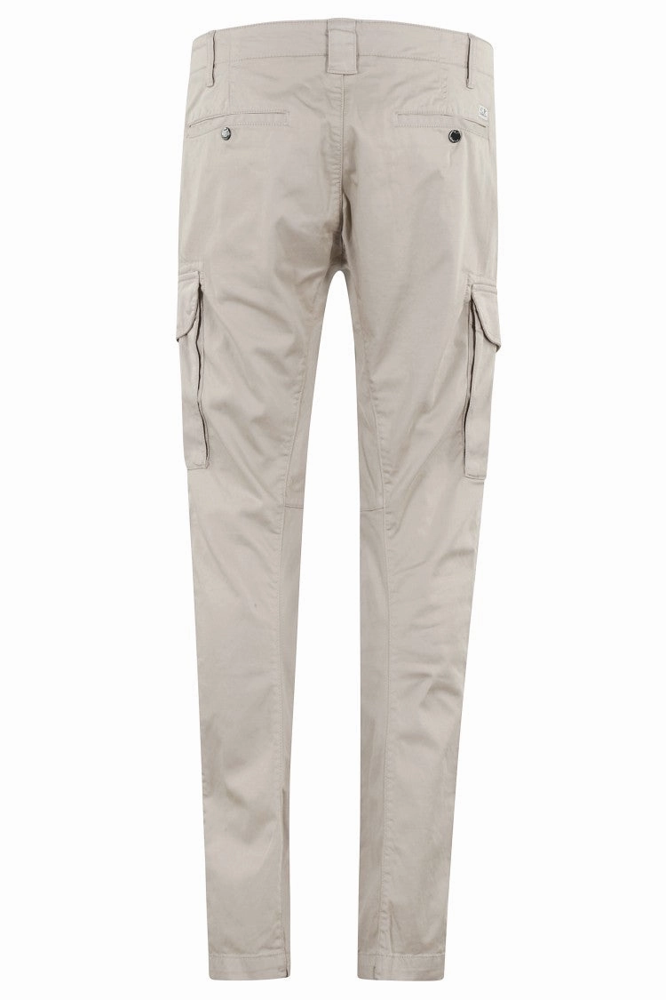 Sateen Stretch Cargo Lens Pants