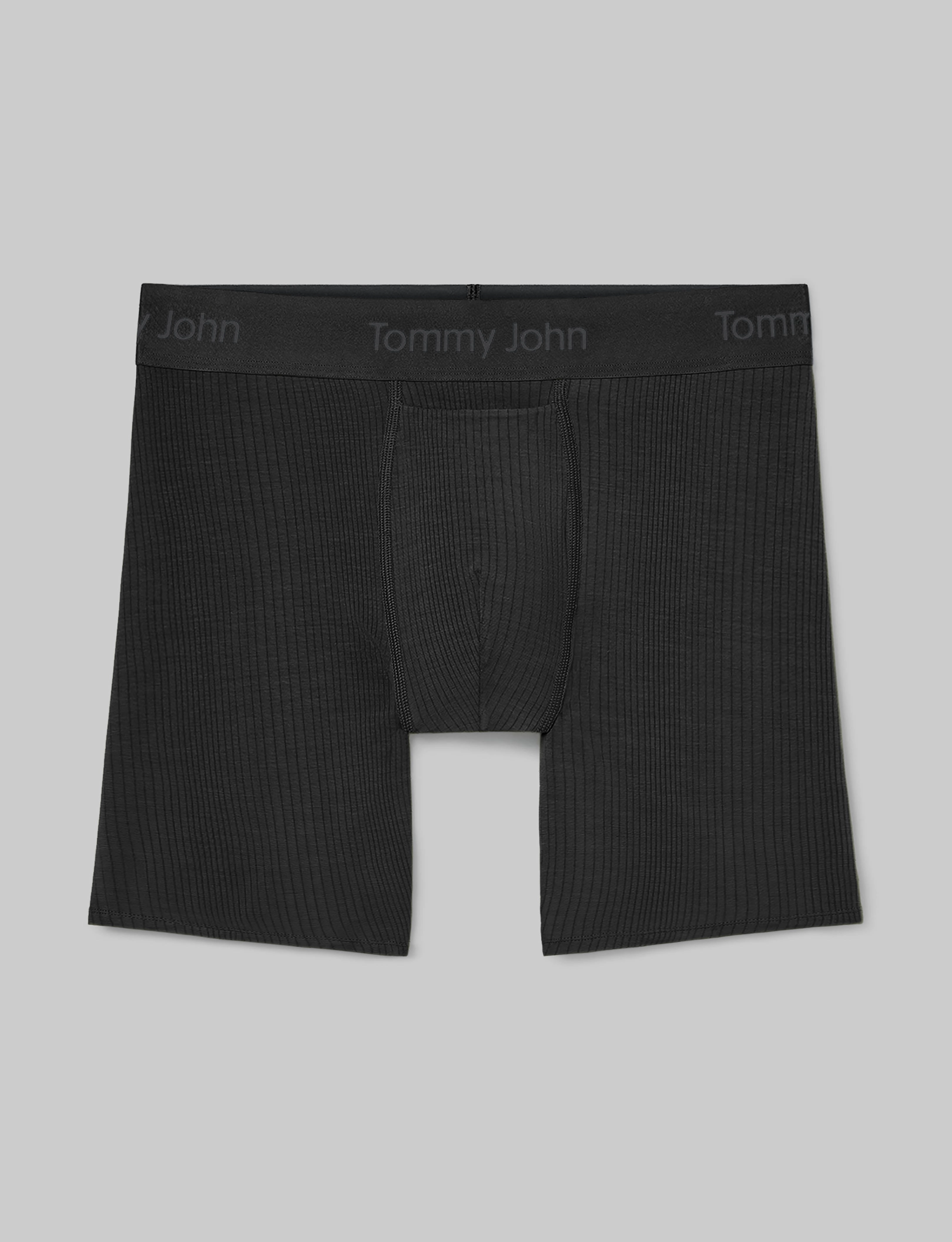 Second Skin Luxe Rib Mid-Length Boxer Brief 6