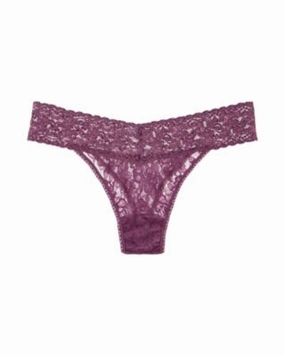 Signature Lace Original Rise Thong