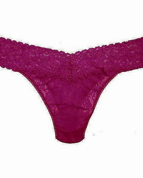 Signature Lace Original Rise Thong