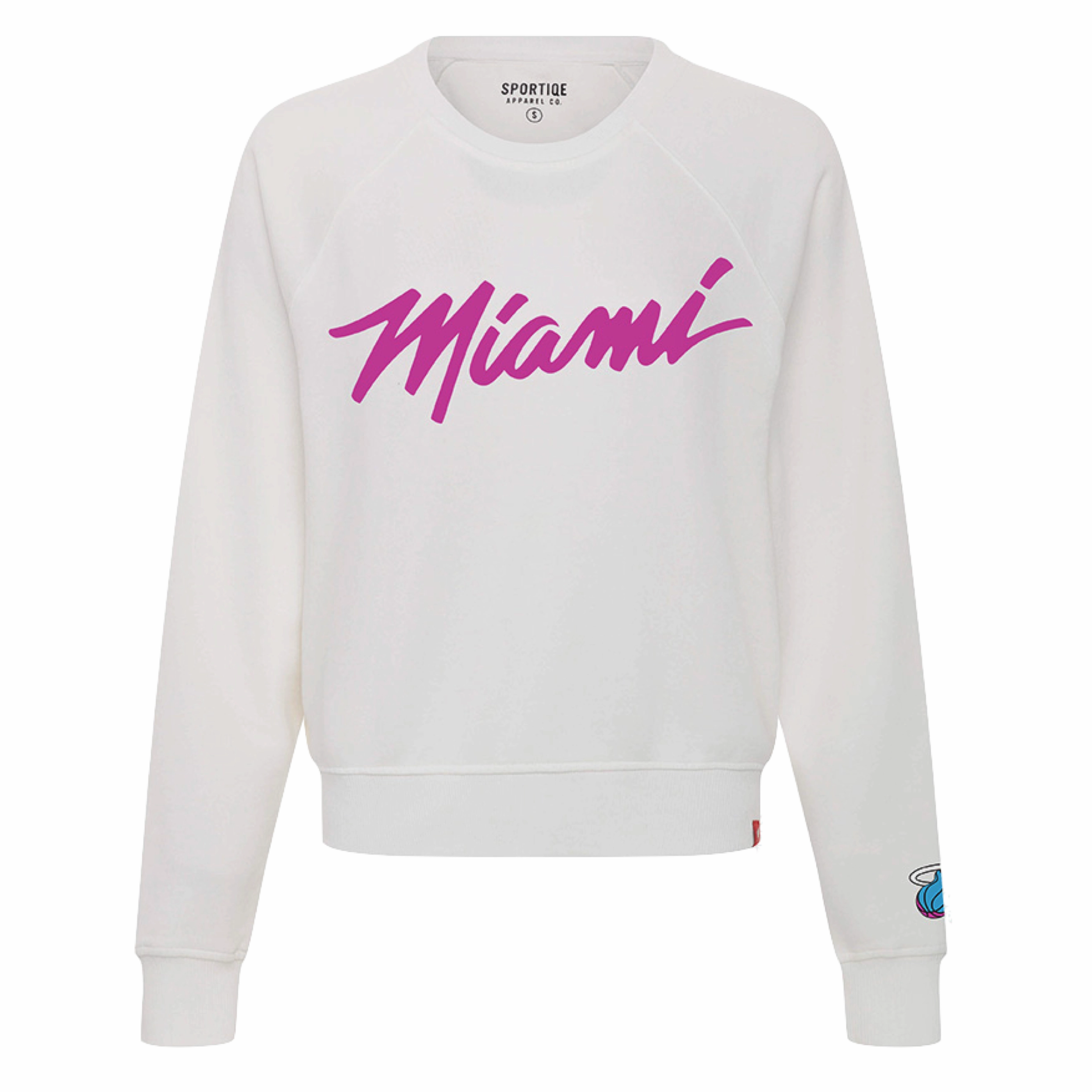 Sportiqe Miami HEAT Original Vice Women's Crewneck