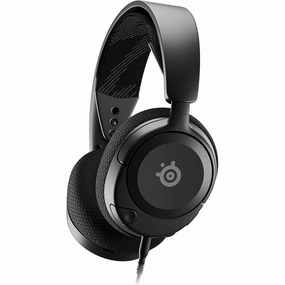 SteelSeries 61606 Arctis Nova 1 Multi-System Gaming Headset, Hi-Fi Drivers, Comfort Design, Ultra Lightweight, Noise-Cancelling Mic, for PC, PS5/PS4, Switch, Xbox (Black)