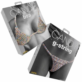 Sweet & Sexy Candy Bra & G-String Edible Lingerie