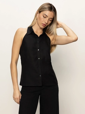 The Long Weekend Tank Black