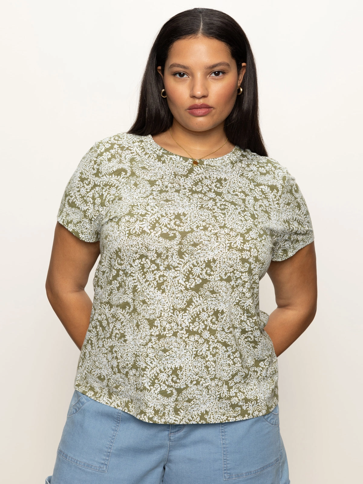 The Perfect Tee Adorned Extended Sizing