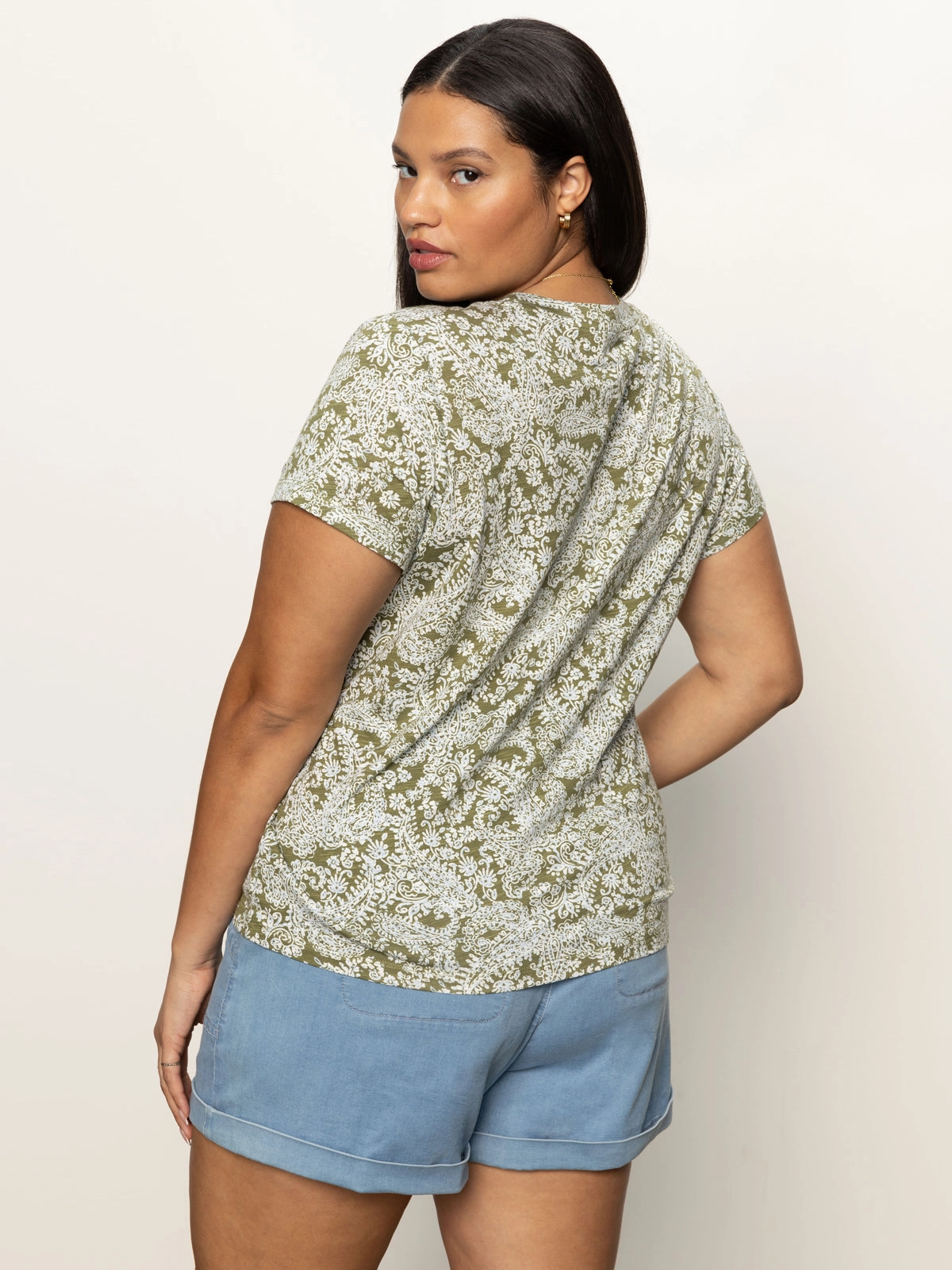 The Perfect Tee Adorned Extended Sizing