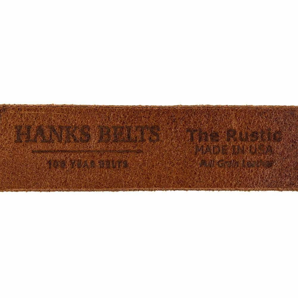 The Rustic Glazed Leather Jean Belt - 1.5"