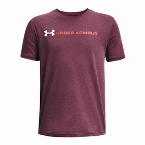 Under Armour Logo Wordmark T-Shirt Junior
