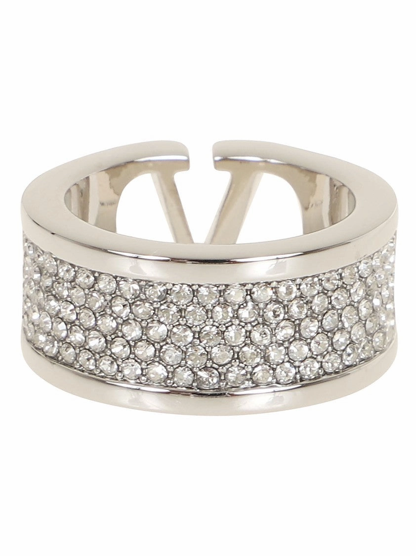 Vlogo Signature Strass Ring