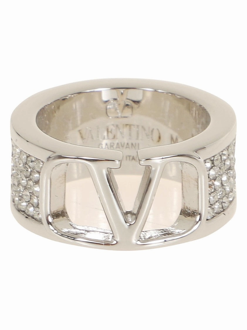Vlogo Signature Strass Ring