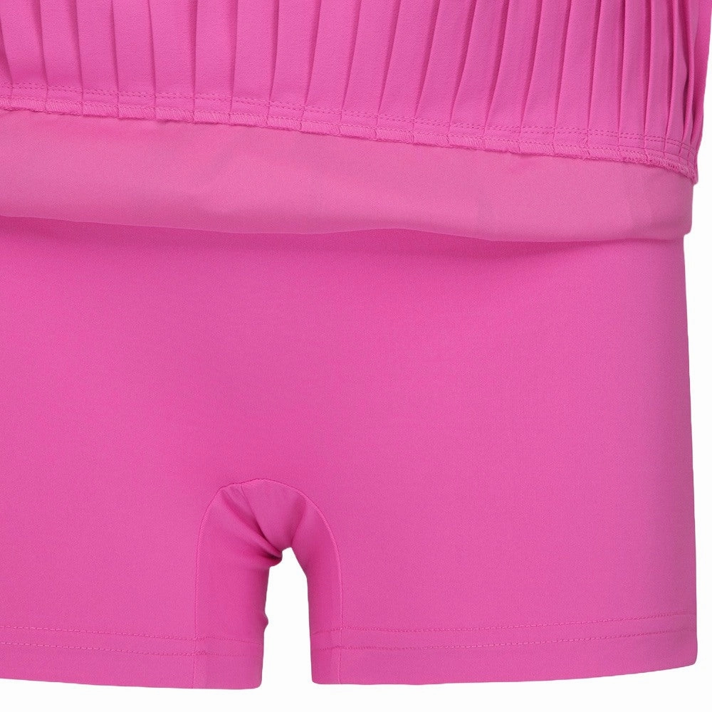 WAAC Layering Pleats Golf Skort Pink - FW24 Women