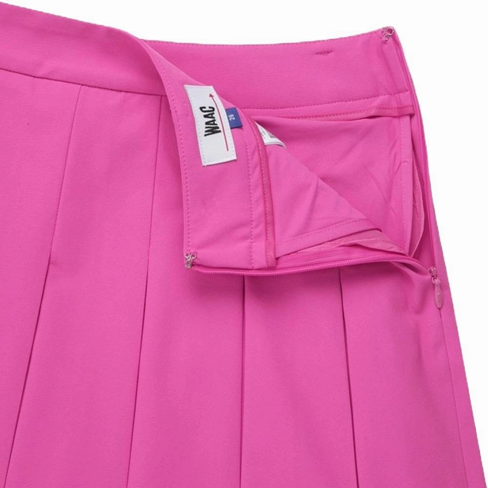 WAAC Layering Pleats Golf Skort Pink - FW24 Women