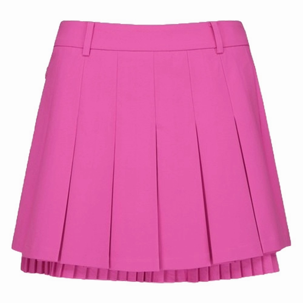 WAAC Layering Pleats Golf Skort Pink - FW24 Women