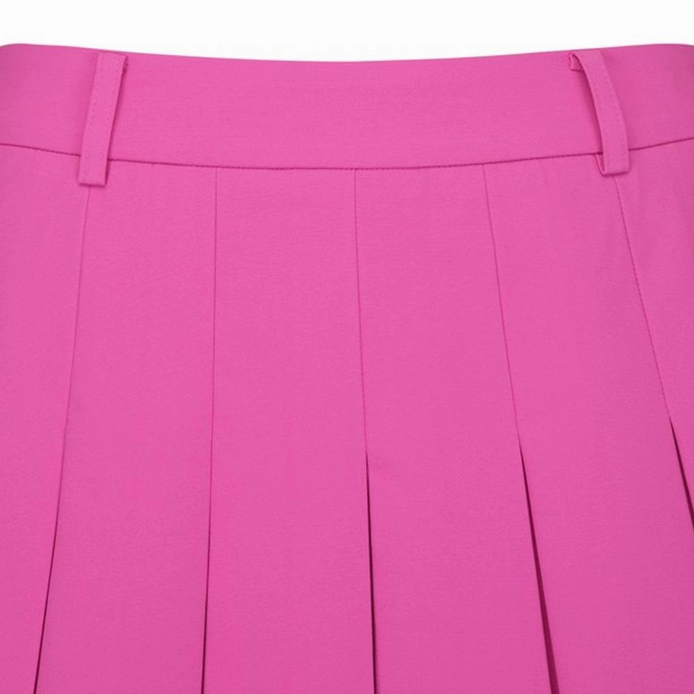 WAAC Layering Pleats Golf Skort Pink - FW24 Women