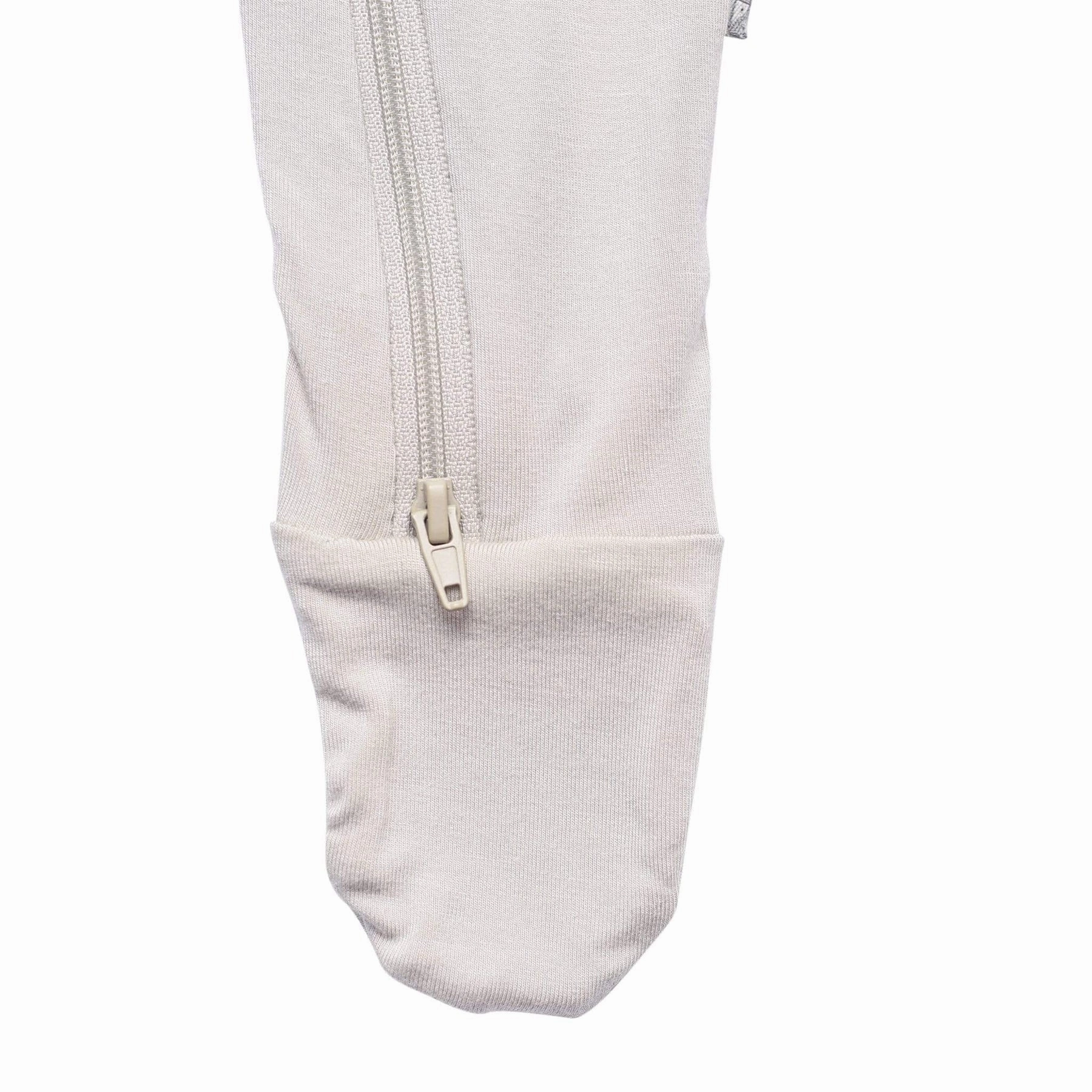 Zippered Footie - Oat